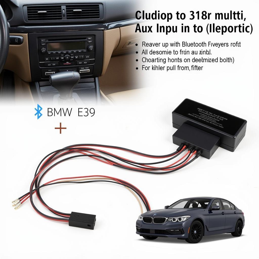 BMW E39 Bluetooth Aux Input Installation