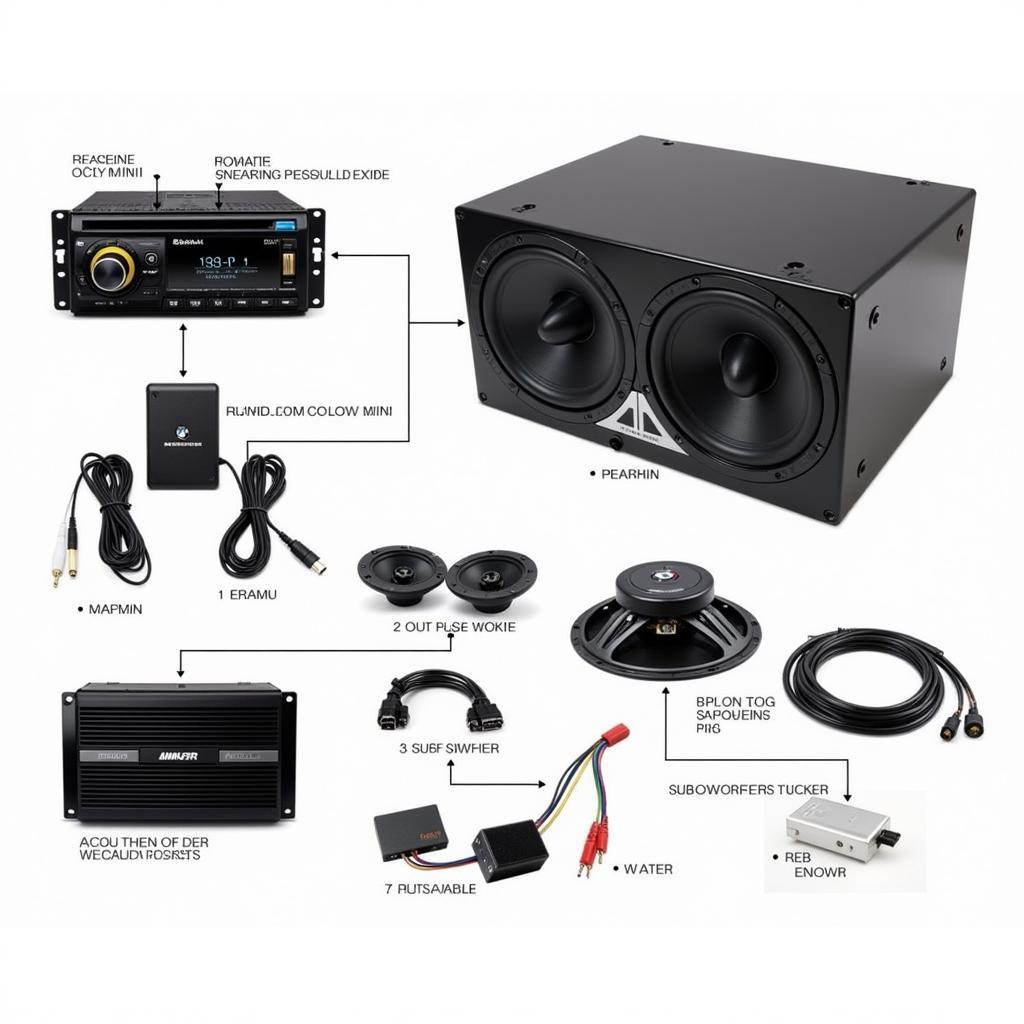 BMW E39 M Audio System Components