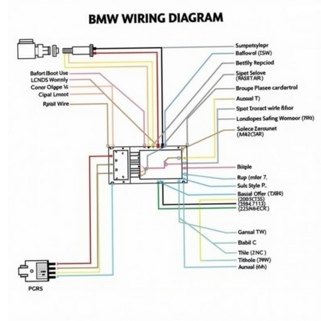 BMW E46 Audio Wiring Diagram