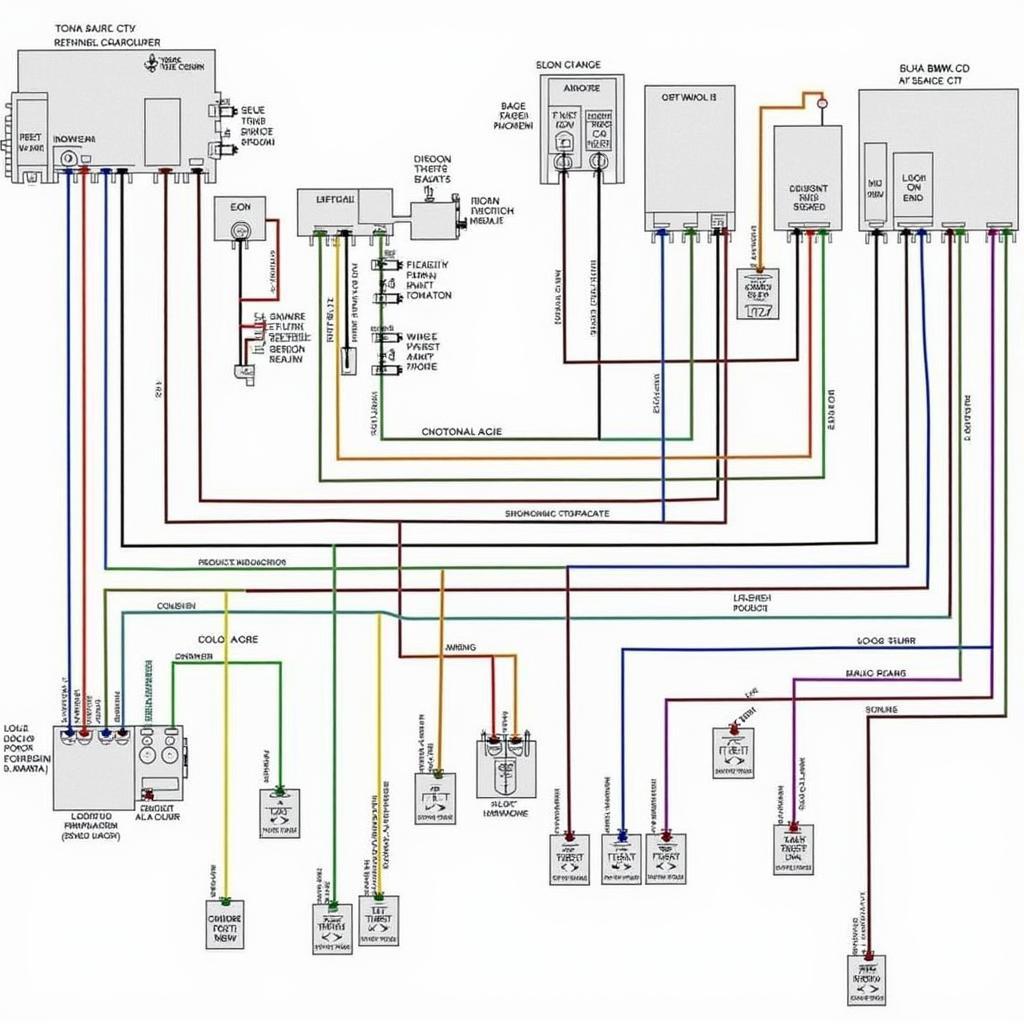 BMW E46 M3 Audio Wiring Diagram