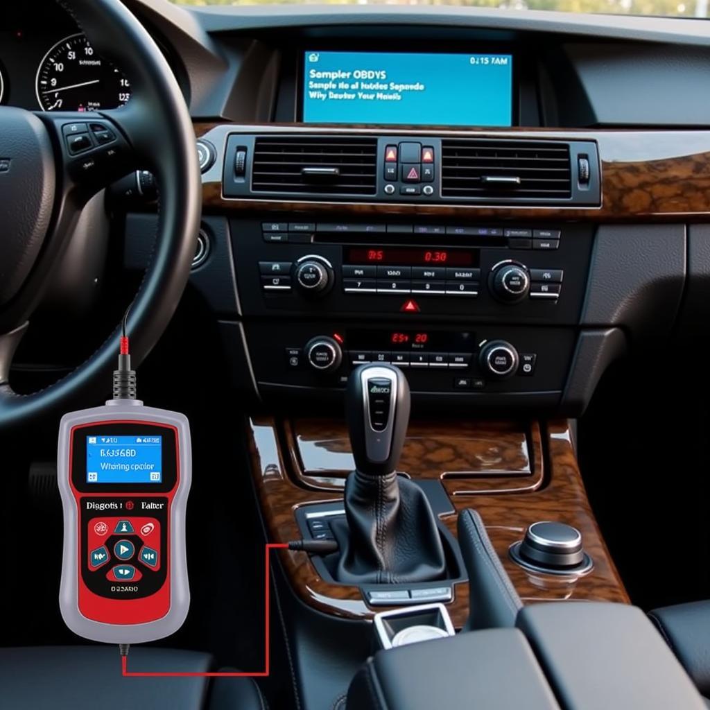 Using a Diagnostic Scanner to Identify BMW E53 Audio Problems