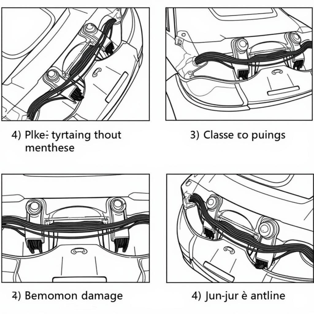 Inspecting the BMW E60 Audio Wiring Harness