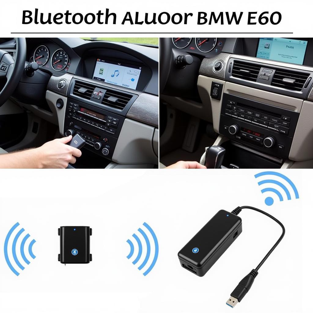 Installing a Bluetooth adapter in a BMW E60