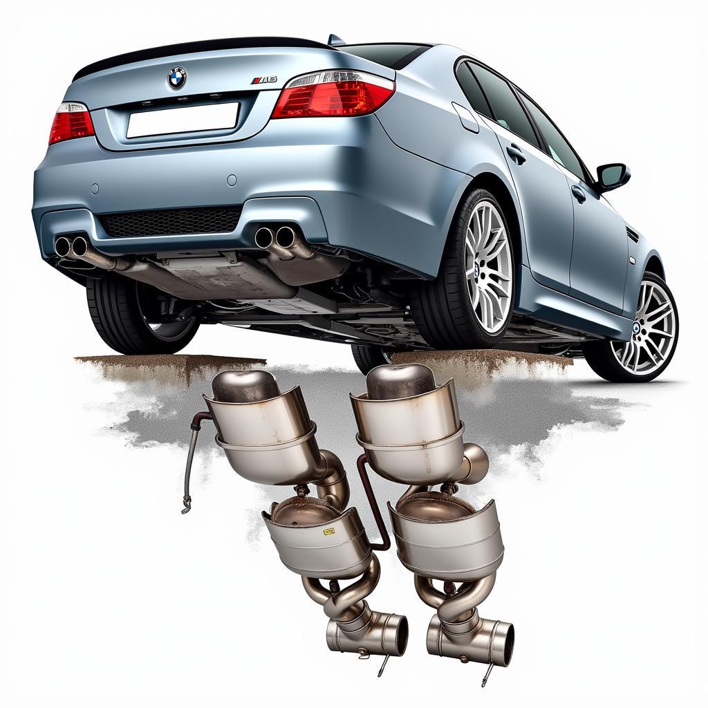 BMW E60 M5 Exhaust System