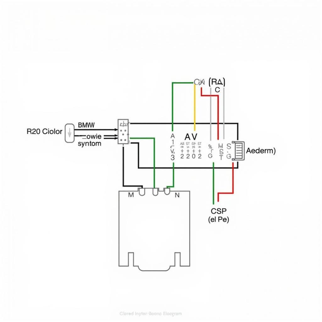 BMW E60 USB Audio Interface Connection Diagram