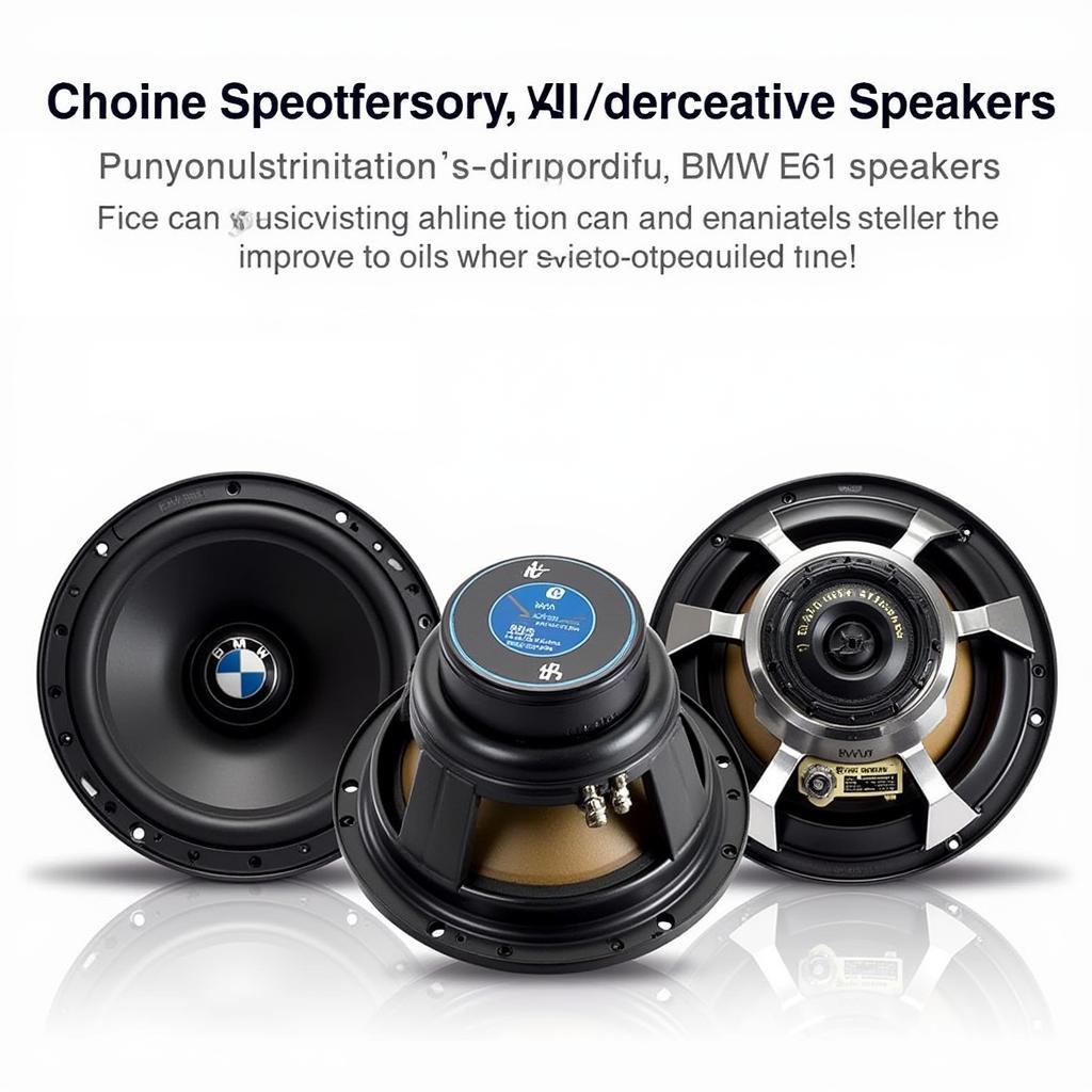 BMW E61 Speaker Upgrade - High-Quality Aftermarket Speakers