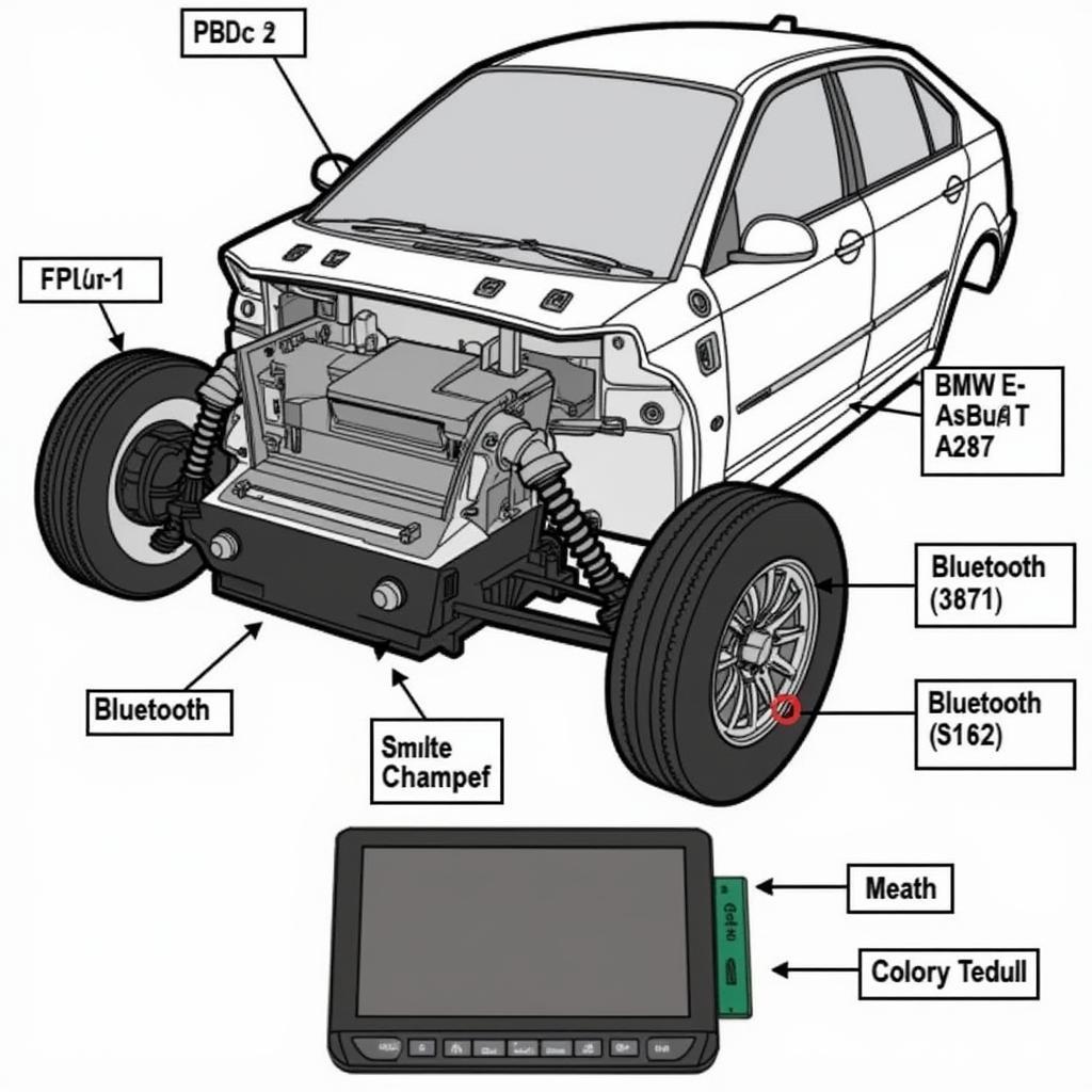 BMW E82 Bluetooth Module Location