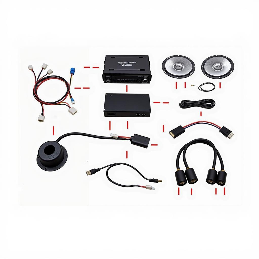 BMW E90 Audio System Components