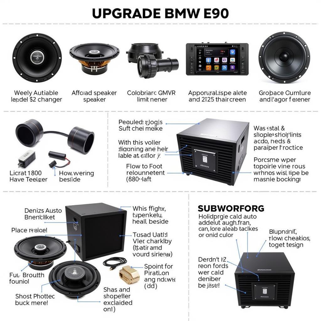 BMW E90 Audio Upgrade Options