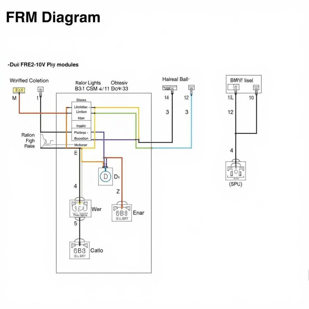 BMW E90 FRM Wiring Diagram