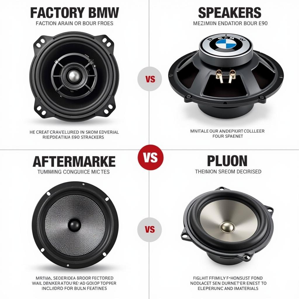 BMW E90 Speaker Upgrade Options