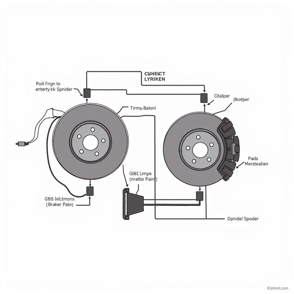 BMW F10 Brake System Diagram