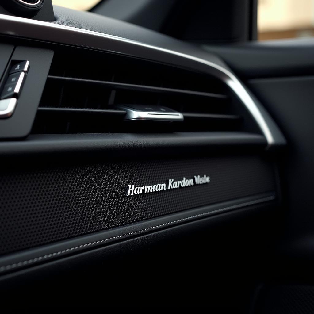 BMW F25 Harman Kardon Speaker Closeup