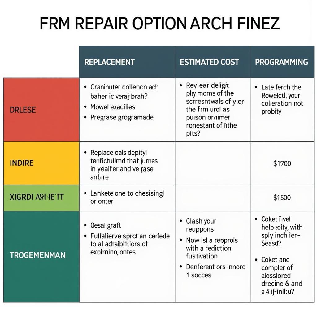 BMW FRM Repair Options Comparison