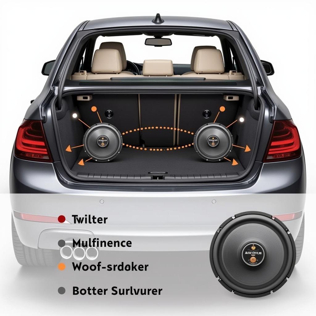 BMW Harman Kardon Speaker Layout Diagram