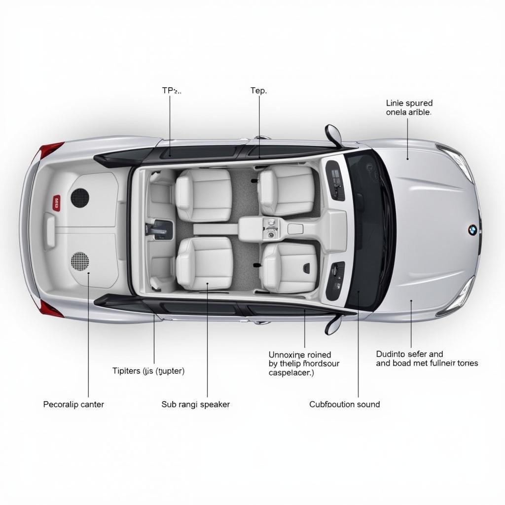 BMW Harman Kardon Speaker Placement Diagram