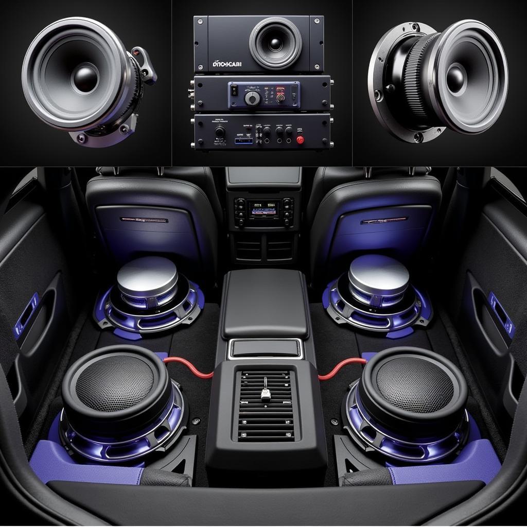 BMW High End Sound System Components