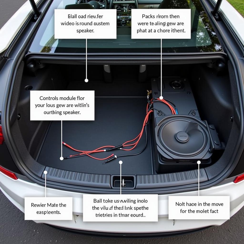 BMW i8 Electric Sound System Components