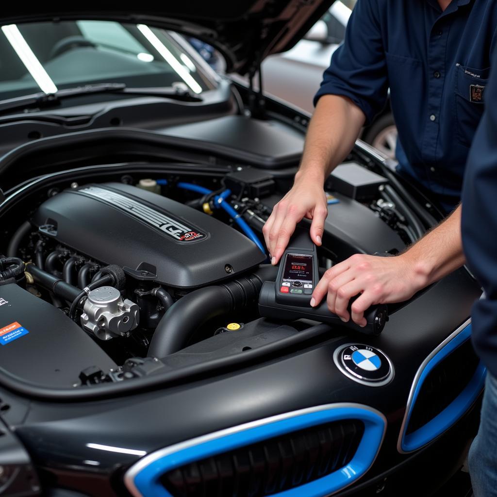 BMW i8 Silent Electric Motor Diagnostic