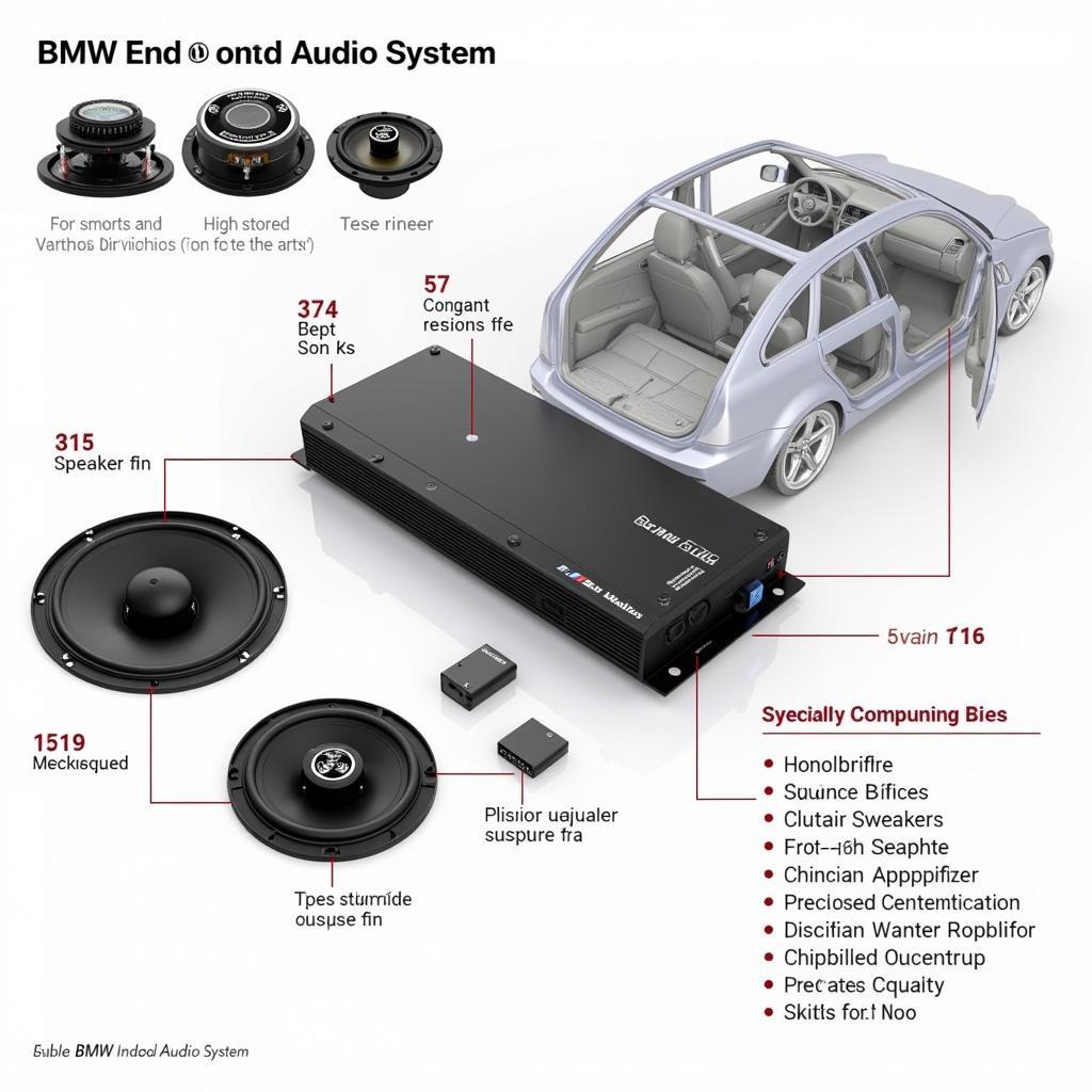 BMW Individual Audio System E92 Components