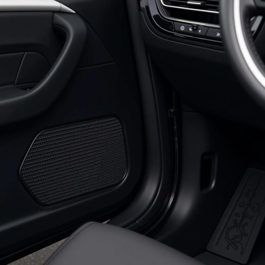 BMW Individual Audio System Interior Integration