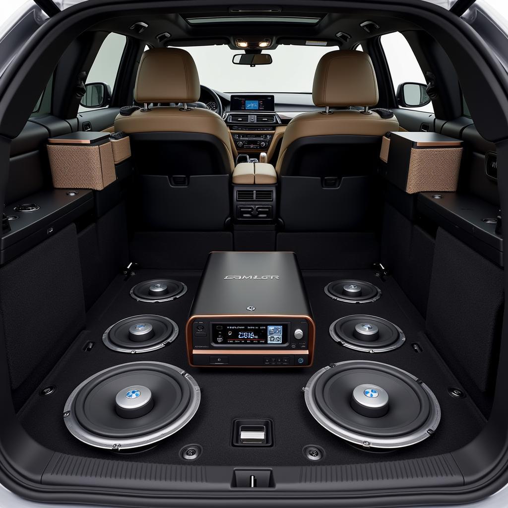 BMW Individual High-End Audio System X5 Components