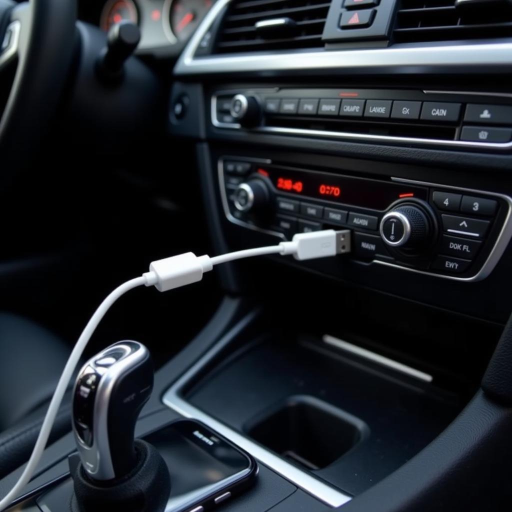 Connecting iPhone 5 to BMW USB Audio Interface