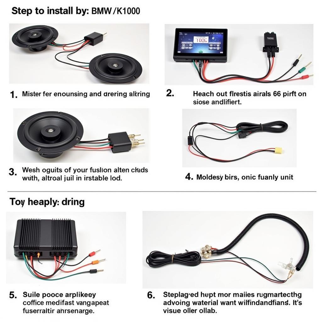 BMW K1600 Audio System Installation