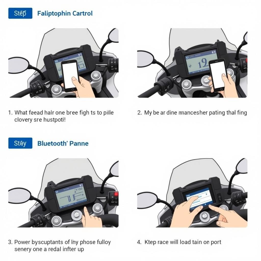 BMW K1600GTL Bluetooth Pairing Process