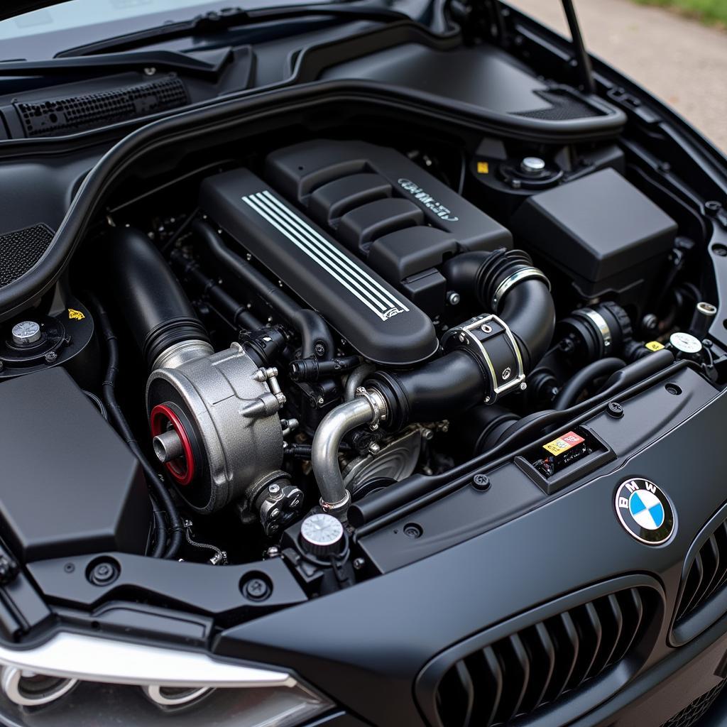 BMW M135i Engine Bay