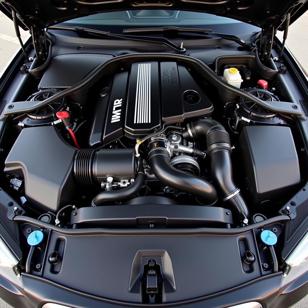 BMW M2 Engine Bay Close-up