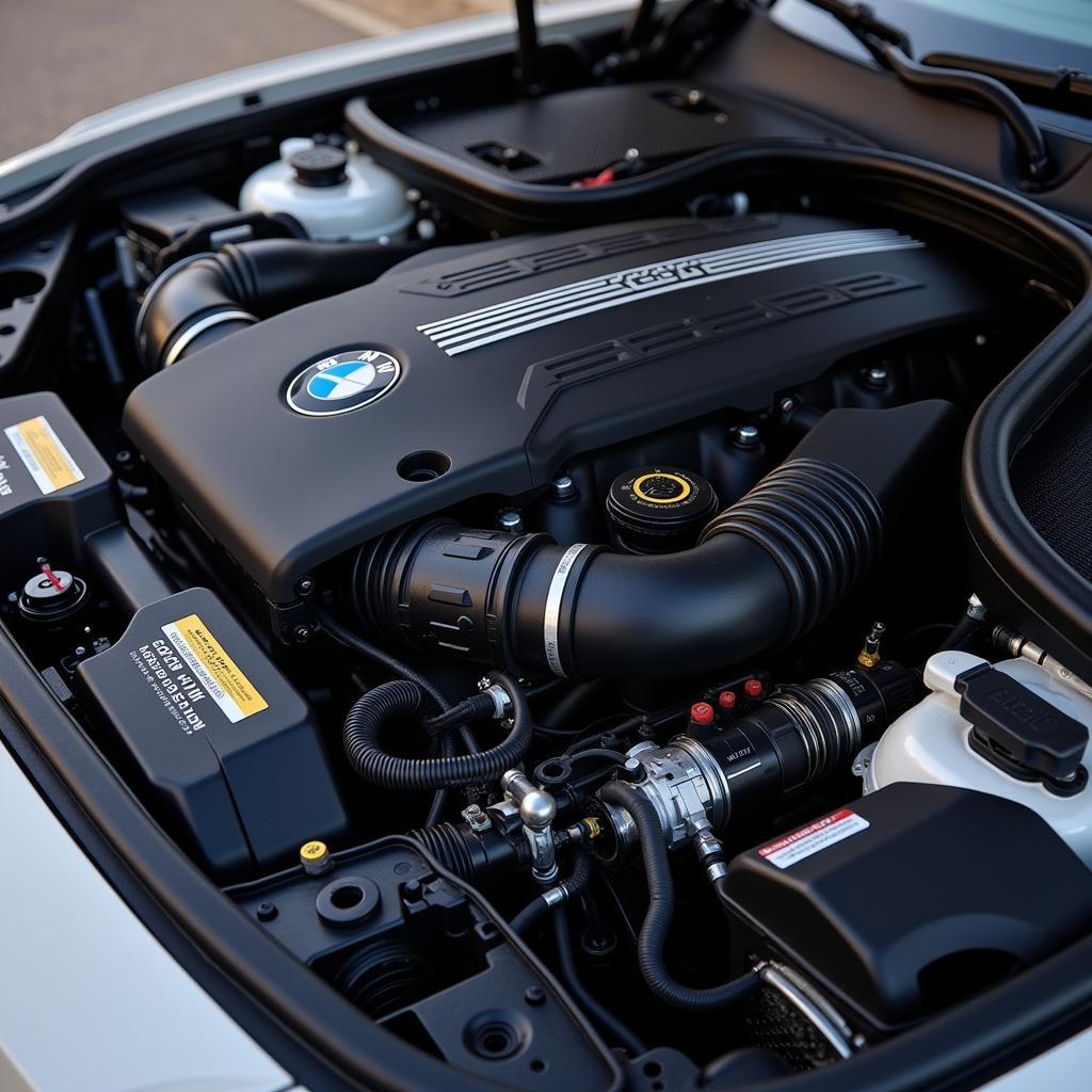 BMW M4 GTS Engine Bay Detail