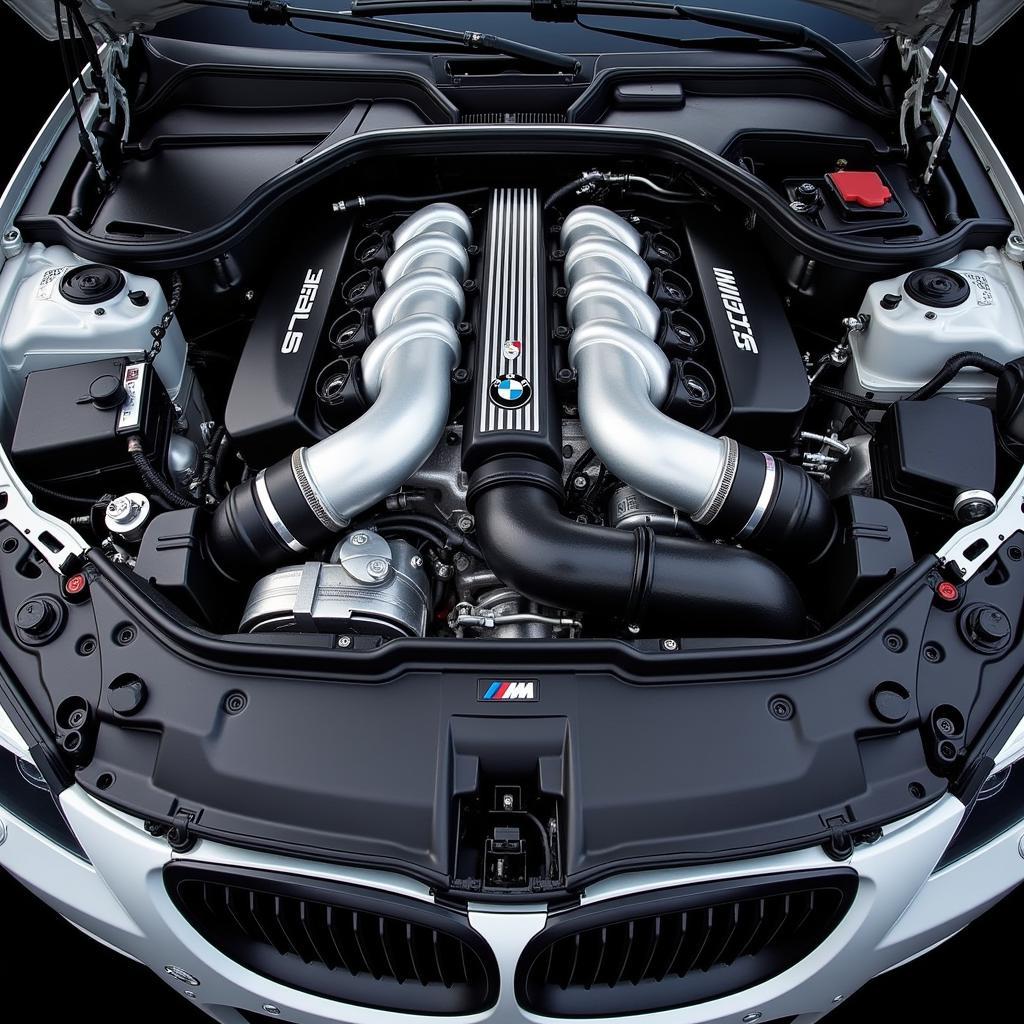 BMW M5 E60 Engine Bay Overview