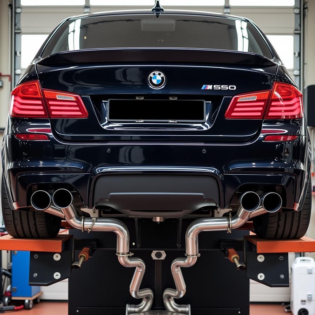 BMW M550 Aftermarket Exhaust System