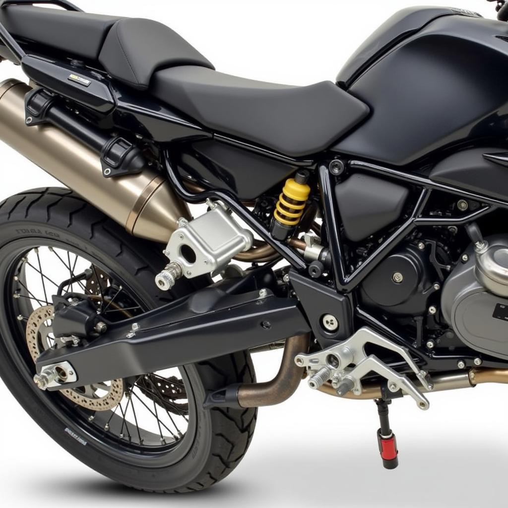 BMW R 1200 GS with Stock Exhaust System