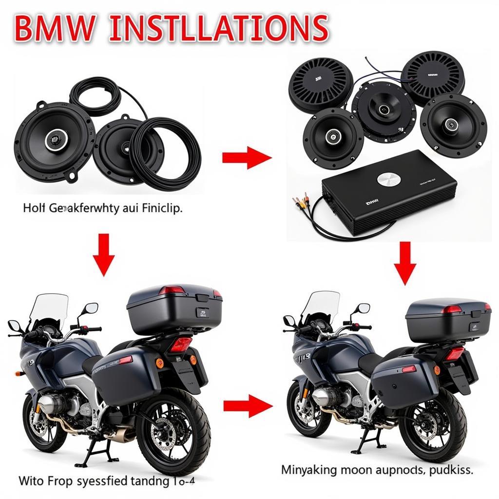 BMW R1200RT Aftermarket Audio System Installation