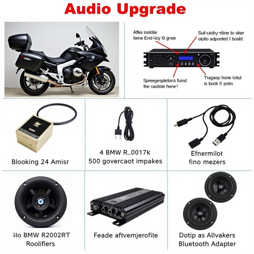 BMW R1200RT Audio Upgrade Options