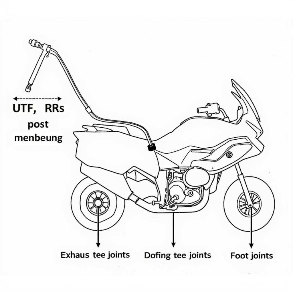 BMW R1300GS Exhaust System