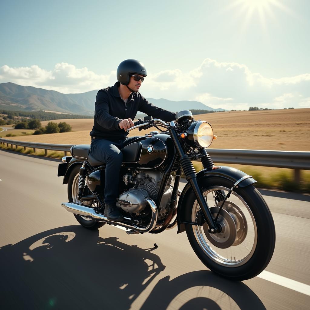 BMW R18 Classic on the Open Road