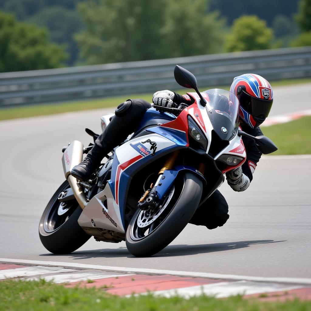 BMW S1000RR on a Racetrack: Capturing the Sound in Action