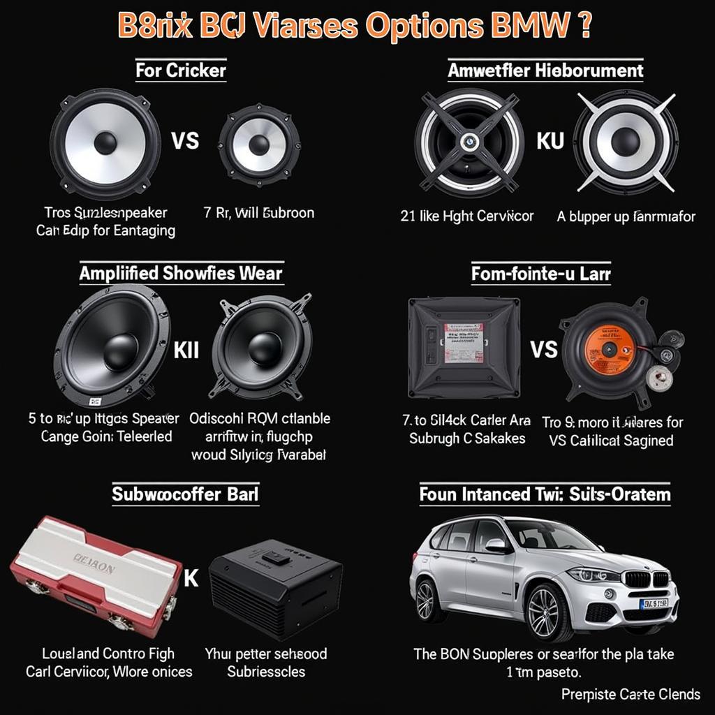 BMW Sound Upgrade Options