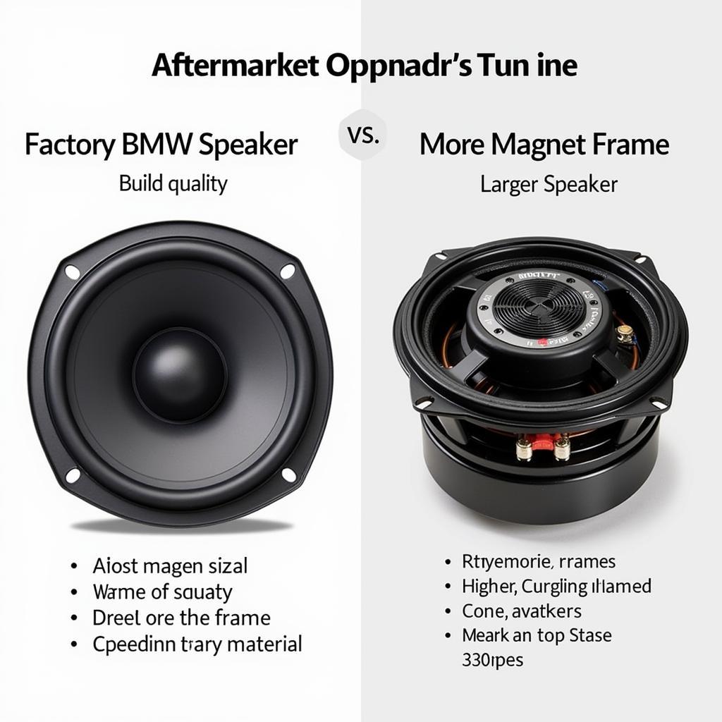 BMW Speaker Upgrade Comparison