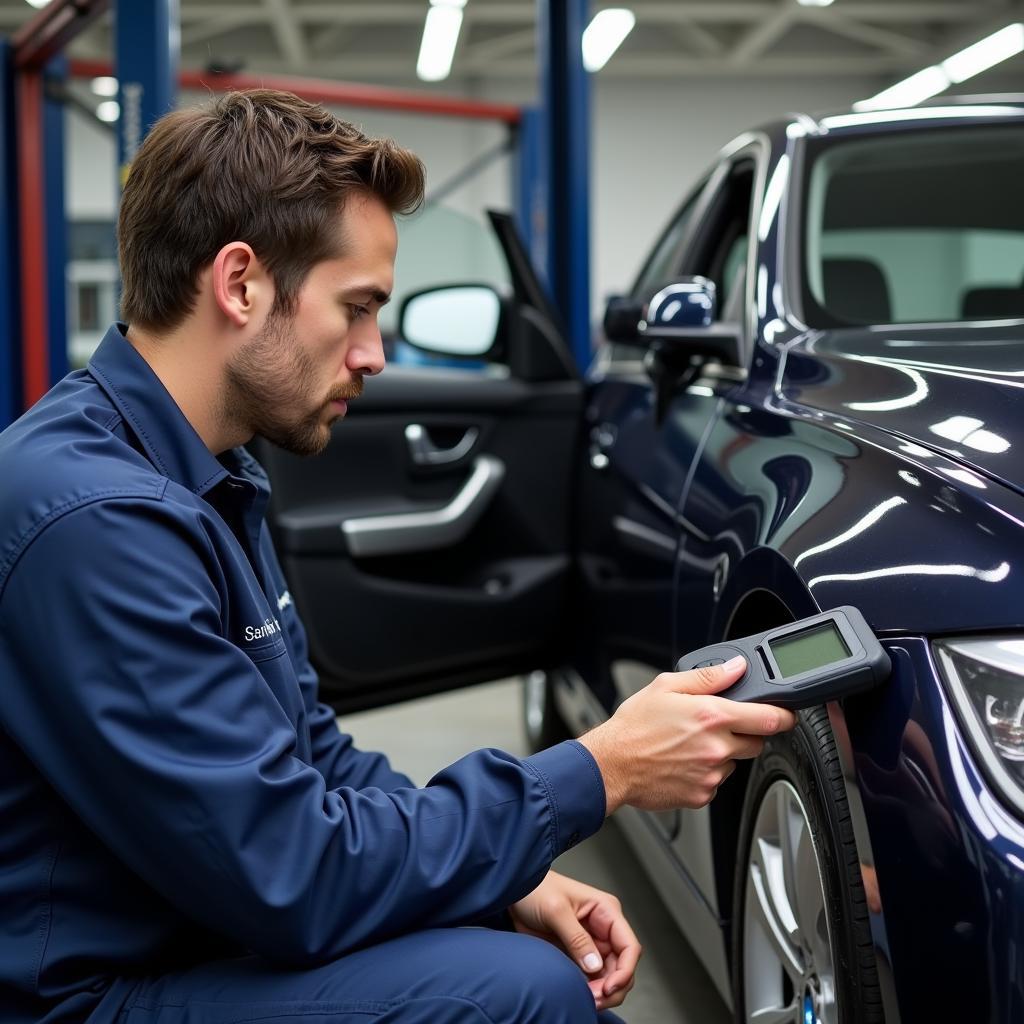 BMW Technician Troubleshooting