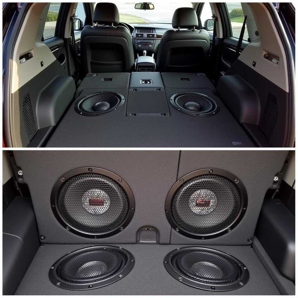 BMW X3 2015 Audio System Speaker Upgrade Example