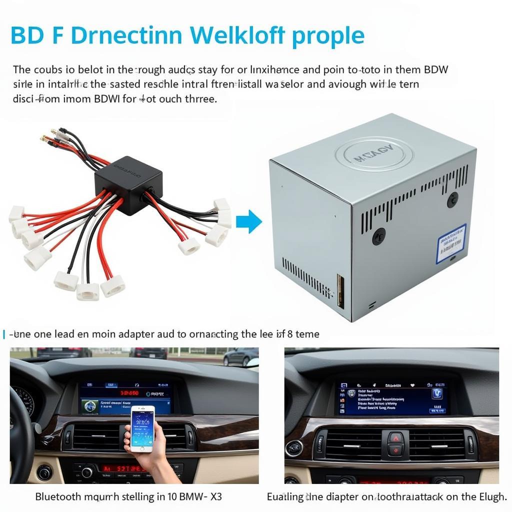 Installing a Bluetooth Adapter in a 2008 BMW X3