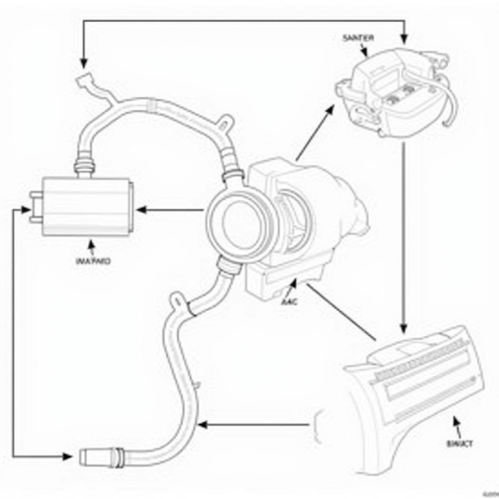 BMW X5 50i Exhaust System Diagram