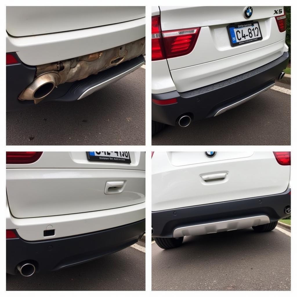 BMW X5 50i Exhaust System Repair