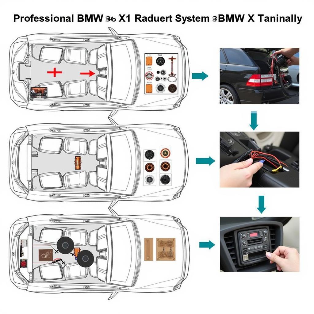 BMW X5 Audio System Upgrade Installation Process