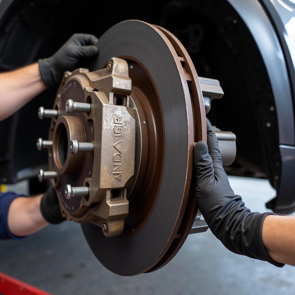 Replacing Brake Pads on a BMW X5