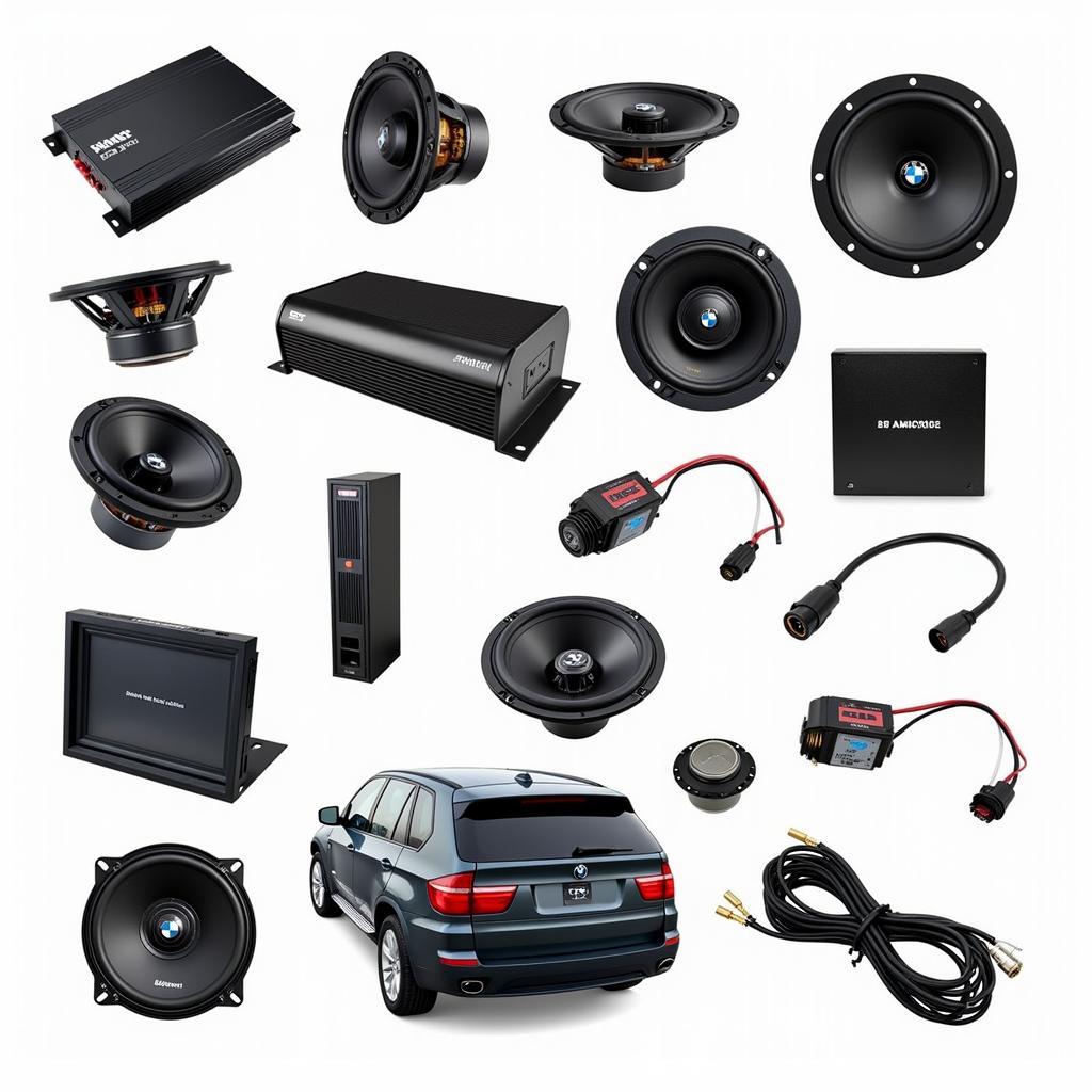 Upgraded Audio Components for BMW X5 E53